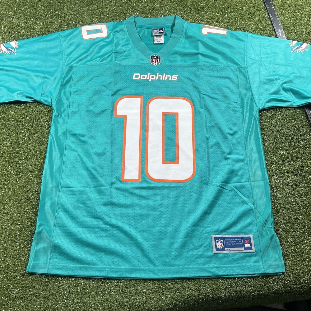 Miami Dolphins Tyreek Hill #10 NFL Pro Line Jersey Men’s XL Aqua Teal NWT